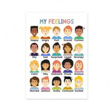 1pc Mental Health Psychotherapy Canvas Paintings Nordic Nursery Wall Art Pictures Poster Print For Kids Room Counselor Office Decor No Frame