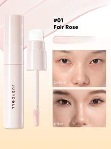 JUDYDOLL Orange Flower Glow Contouring Liquid Highlighter Stick Kit, Contouring Cream, Face Sculpting Liquid Highlighter, Great For Gifting, Dating, Newbies, Self-Use, Friends, Girlfriend/Boyfriend, Wife, Travel, Wedding Essentials, Wedding Guest, Bachelorette Party, Elegant Makeup, Natural Everyday Makeup, Sweet Makeup, Blood Color Makeup, Date Makeup - Highlight #01 Cool - 查看 1