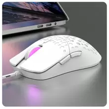 G701 Wired 6 Keys Mouse Colorful Lighting Gaming And Office Compatible With Microsoft Windows And Apple IOS System
