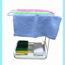 抹布架，厨房收纳架，家用台面壁挂式收纳，餐具洗碗机抹布架，水槽毛巾收纳架