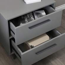 1pc Black Aluminum Alloy Cabinet Handle, Kitchen Drawer Pull, Knob Furniture Hardware - Multicolor - View 6