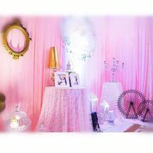 Lace Fabric In Multiple Sizes & Colors: 59inch*39.37inch /150cm*100cm /150cm*200cm /150cm*300cm /150cm*500cm Floral Rose Knitted Lace Fabric, Non-Stretch, Black, White, Beige, Sky Blue, Burgundy, Pink, Purple, For DIY Clothing, Wedding Dress, Sewing, Home Curtain, Door Curtain, Wedding Decor, Party Decor, Sports Festival Headpiece, Ribbon Decorations