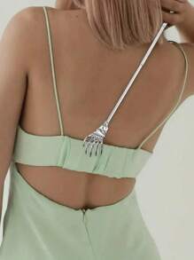 Extendable Back Scratcher, Stainless Steel Portable Telescopic Rubber Handle Back Scratchers For Thanksgiving, Birthday, Christmas Gifts - Multicolor - View 3