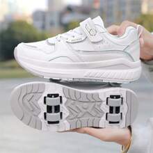 Patines de ruedas de diseño simple y unisex 2022 con ruedas extraíbles, muy atractivos