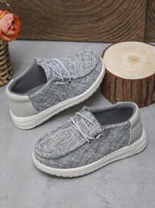 Comfortable Breathable Lightweight Slip-On Sports Shoes For Kids Boys And Girls, Suitable For Spring And Autumn