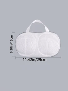 1 pieza Bolsa de malla para ropa interior, Bolsa de lavandería para sostenes lavable a máquina, Bolsa de lavandería para lencería resistente a la deformación y organizadores de limpieza para viaje