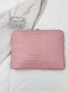 Crocodile Texture Laptop Sleeve Bag, Compatible With MacBook 13/13.3/14/15/16 Inch Air/Pro, Notebooks, Laptops, Chromebooks