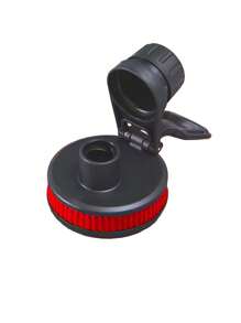 1 个替换盖，适合 12/16/18/22/32/40/64 盎司水瓶，2.28 英寸宽口，可重复使用的翻盖饮水盖，返校用品 - 彩色 - 查看 9