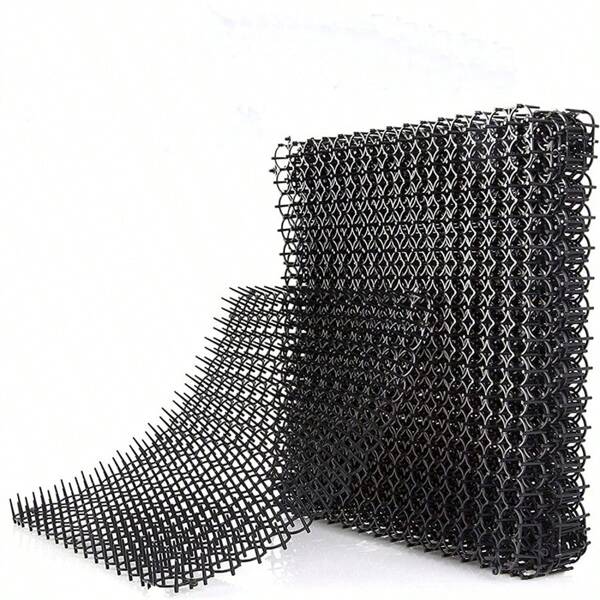 20x40cm Anti-Katzen Stachelmatten, zuschneidbar & verbindbar für Garten, Rasenfläche, Balkon, Sofa