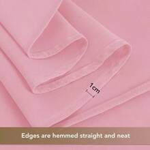 Sancua White Table Cloths Rectangle, 8 Pack Tablecoths For 6 Foot Tables - Washable Polyester Fabric Table Cover For Wedding, Birthday Party, Banquet Reception, 54x108 Inch - 粉色 - 查看 6