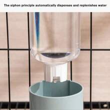 1pc Pet Feeding Bowl, Cage Hanging Bowl, Water Bottle, Bird Food Container Dispenser Pet Feeding & Watering Product (Random Color) - Multicolor - View 4