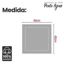 Table Napkins - 乾枯玫瑰色 - 查看 7