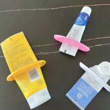 1 Stück Cartoon Zahnpasta Quetscher Clip, kreative Tier Zahnpasta Spender Quetscher Werkzeug, Heim- & Schönheitsprodukte Spender Heim Badezimmer Dekoration Herbst Dekoration Schulanfang