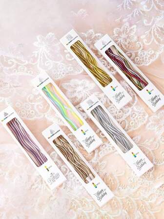 1pc Curved Candles (6 Multicolor Candles Per Box) Cake Decoration Is Suitable For Birthdays, Weddings, Parties, Confessions, Holiday Graduation Celebrations