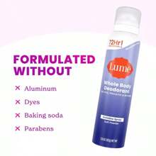 Lume Whole Body Women's Aluminum Free Invisible Spray Deodorant - Soft Powder Scent - 3.6oz - 1 - Xem 5