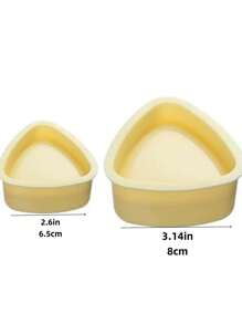 1 Piece Semi-Circular Rice Ball Mold, Classic Triangle Rice Ball Mold Maker Sushi Mold Rice Former And DIY Bento Box Tools, Plastic Rice Spoon For Japanese Boxed Bento, Home DIY Stamping Mold. - Multicolor - View 5