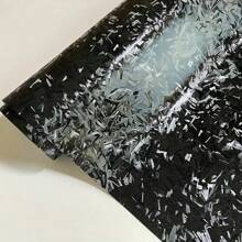 1pc Forged Black Carbon Fiber Vinyl Wrap Film For Cars & Motorcycles - Durable PVC Adhesive Film, Automotive Forged Carbon Fiber Car Wrap Suitable For Exterior & Interior Decoration, Hood Protection, Glass Wrapping - one-size - View 8