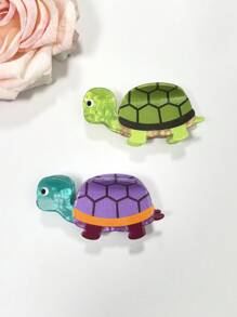 1 件可爱乌龟设计休闲 EVA 爪夹，适合春夏秋季