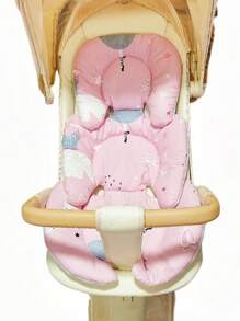 1 件卡通可爱婴儿推车座椅垫，四季婴儿车配件摇篮垫，婴儿车 - 多色 - 查看 13