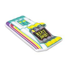 Importadora La Merced Retro Arcade Design Ride-On Float, Lifeguard, 1.81 M Long, Inflatable Pool Float, Aquatic Float - White - View 8