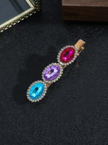 1 件国旗装饰发夹，独特的派对/音乐节纪念配件，美式风格 - 彩色 - 查看 4