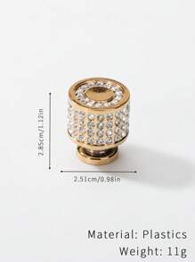 2 件北欧创意橱柜把手现代简约单孔抽屉衣柜门把手欧式风格 - 彩色 - 查看 6