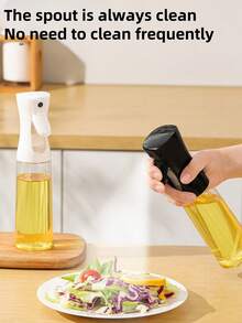 إناء بخاخ زيت 1 قطعة/ 2 قطعة، بخاخ كبير السعة، قابل للتعبئة بالماء والترطيب، معدات للتخييم والمطبخ المنزلي، رذاذ زيت الزيتون، تحكم في زيت الشواء، خفض الدهون، إناء بخاخ زيت بلاستيكي مقاوم للسقوط، إناء بخاخ زيت للمطبخ، بخاخ لا يتسرب الزيت،مثالي للشواء والخبز. - متعدد الألوان - مشاهدة 6