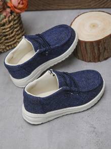 Zapatillas deportivas cómodas, transpirables y ligeras para deslizar, aptas para niños y niñas, adecuadas para la primavera y el otoño