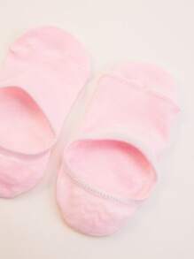 5/10/12/16 Pairs Women's Solid Color Comfortable Simple Dot Non-Slip Casual Boat Socks, Suitable For Home, Commuting, Leisure, Vacation, Holiday Gifts - Multicolor - View 3