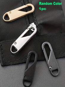 10件/8件/6件/4件/2件/1件/12件装不锈钢拉链维修套装 - 通用拉链头更换，适用于服装和钱包 - 安装简便，经久耐用