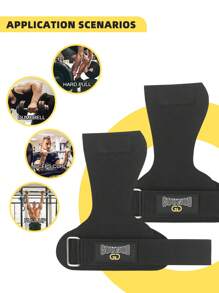 GOUNOD 2 STÜCK ultrafeinfaserige Handgelenkstützhandschuhe, rutschfest mit Handschutz für Fitnessgeräte, Klimmzüge, Gewichtheben Assistenzbänder für Fitness & Sport. Fitnessaccessoires, Sport, Fitness, Heimübungen, Fitnesshandschuhe für Damen, Boxhandschuhe, Fitnesshandschuhe, Fitnesshandschuhe, Fitnesshandschuhe für Herren