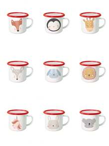 1 件定制名字个性化礼品白色搪瓷杯，特殊场合的独特礼物，个性化照片咖啡杯，定制露营杯，定制圣诞礼物，个性化周年纪念照片杯，送给家人、朋友和宝宝的完美礼物，个性化万圣节搪瓷杯，定制马克杯，定制咖啡杯 - 白色 - 查看 13