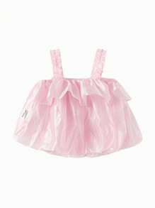 Balabala Floral Bubble Tank Top für Mädchen, Sommerkleidung