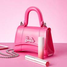 Miniso Series  & Heart Shape Jelly Bag, Adorable Princess Style,Durable Not Easy To Deform, Bag Charm For Daily Wear, Best Birthday & Festival Gift (1 PC) - Rose Red - View 2