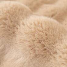 Soft Plush Sofa Cover - Non-Slip Sofa Cover 1 2 3 4 Seater Couch Cover For Sectional Sofa, Fluffy Faux Fur Sofa Seat Cushion Cover L Shape Furniture Protector - 卡其色 - 查看 9