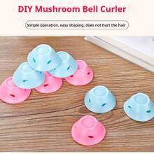 Slouchy Silicone Hair Curler, Manual Mushroom Bell Curl, The Marvelous Mrs. Maisel Style - Multicolor - View 4
