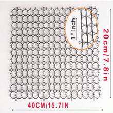 20x40cm Anti-Katzen Stachelmatten, zuschneidbar & verbindbar für Garten, Rasenfläche, Balkon, Sofa