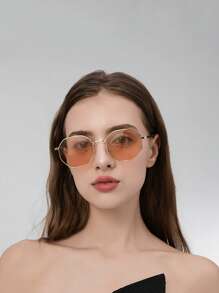 2/1 件儿童/青少年时尚墨水飞溅时尚眼镜，适合派对、海滩、摄影、旅行，适合儿童至成人 - 彩色 - 查看 5