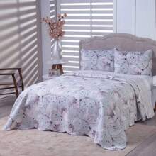 Boutis Ultrasonic Double-Sided 3-Piece Bedspread Kit With Pillowcase - Luanda - View 2