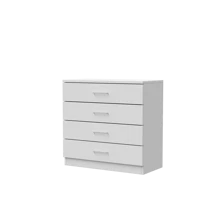 Four Layer Drawer Cabinet With Metal Handles And Sliding Rails, Anti Bending Support Design Simple And Modern Style, Suitable For Storing Clothes, Accessories Or Bedding, Organizing Documents - Multicolor - View 9