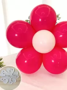 30 Flower Pattern Balloon Tie Clips-Holiday Supplies-Party Gadgets-Balloon Picture Assembling Tools-Birthday Decoration.