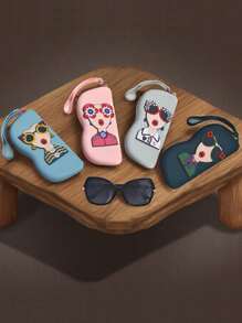 新款硅胶眼镜盒、便携式太阳镜收纳袋、DIY 大容量悬挂式旅行化妆品收纳袋、房间装饰、包袋、化妆包、梳妆台、旅行、化妆包、旅行必需品、收纳袋、收纳、旅行必需品、化妆品收纳袋、化妆包、洗漱包、办公桌收纳袋、化妆包、化妆袋、化妆品收纳袋、梳妆配件、化妆包、化妆包、珠宝盒、收纳袋、化妆刷架、刷架、香水收纳袋、收纳袋 - 彩色 - 查看 2