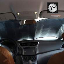 Car Sunshade - Silver - View 5