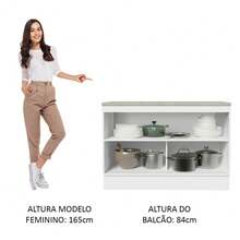 MADESA Baker's Racks - White and Cream - View 4