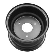 RAINAUT 7" ATV Wheel Rim 3 Lugs 16x8-7 Tire Rim Parts For 125cc ATV Black Wheel Rim Tire 3 Holes 78mm Hole Distance, Black - 7 INCH - View 4