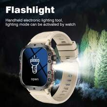 Smart Watch, Wireless Calling/Dialing, SMS Reminder, Step Counting, Custom Dial, Weather Forecast, Sports Watch, Lighting Mode, Unisex, Suitable For Android And IOS Phone - Multicolor - View 8