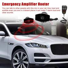 100W 12V 7 Sound Loud Car Alarm P-Olice Fire Horn Siren PA Speaker MIC System Kit - Black - View 4
