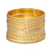 ZJ11497-10 Pieces Of Gold Bracelets