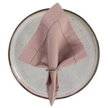 Table Napkins - 乾枯玫瑰色 - 查看 1