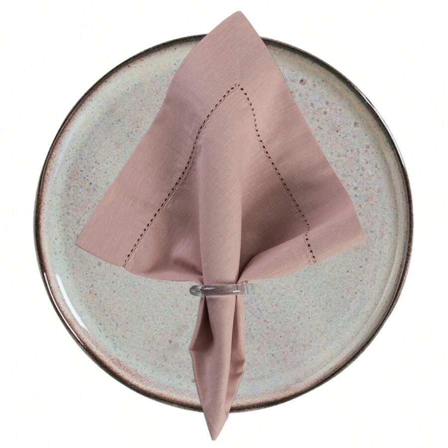 Table Napkins - 乾枯玫瑰色 - 查看 1